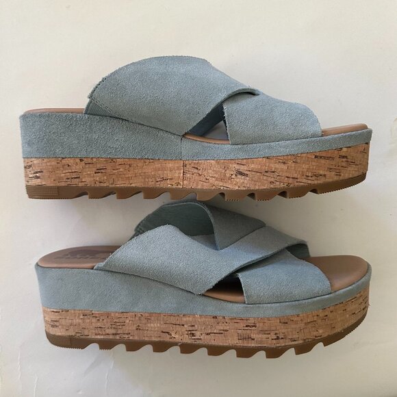 Sorel Cameron Platform Sandals NWOT - Picture 2 of 5